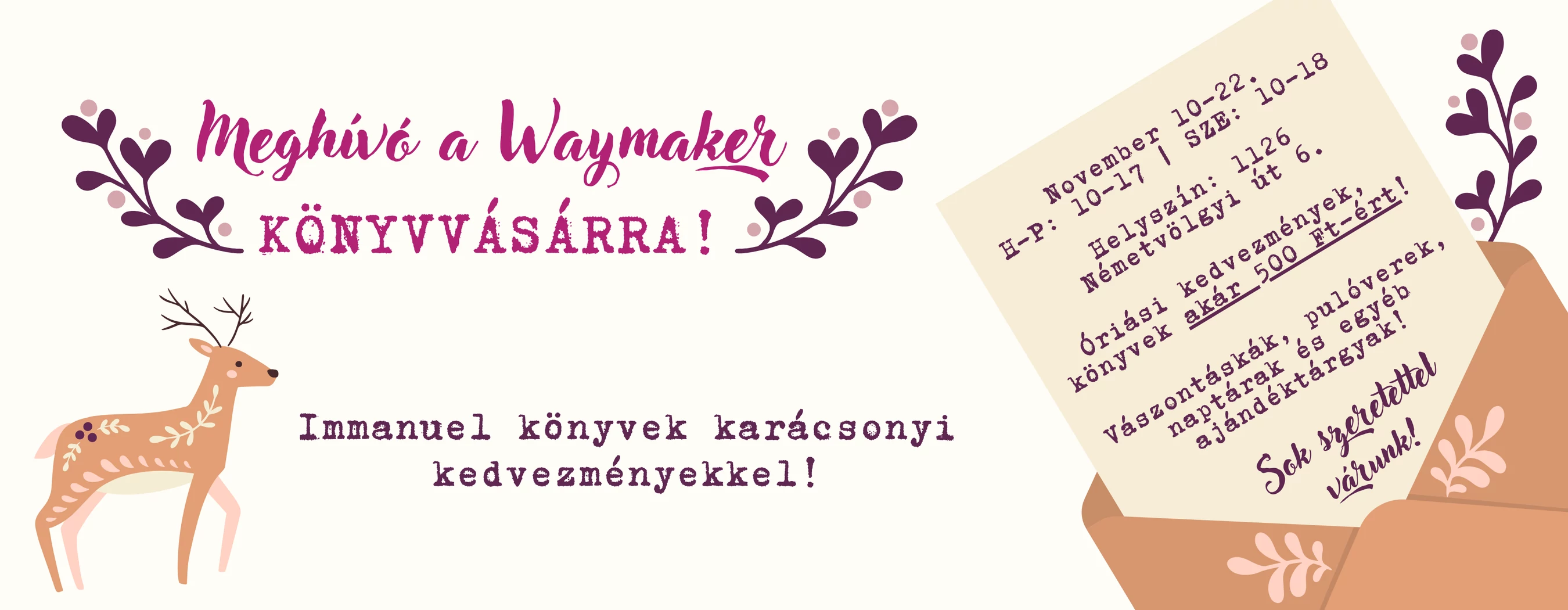 Karácsonyi Könyvvásár 2025