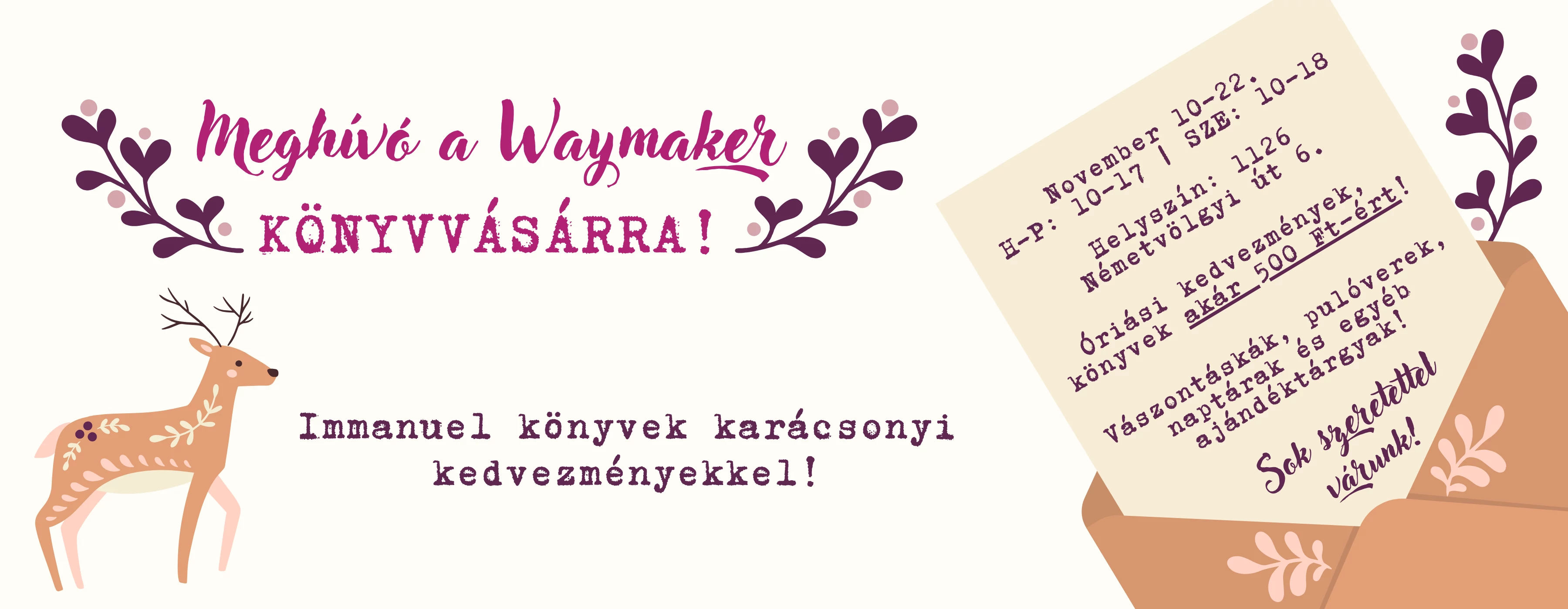 Karácsonyi Könyvvásár 2025