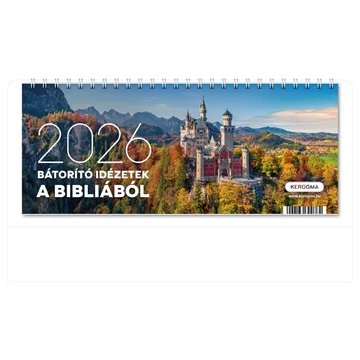 2026 Asztali naptár, kicsi – Bátorító idézetek a Bibliából