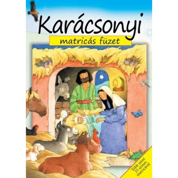 Karácsonyi matricás füzet – Harmat Kiadó
