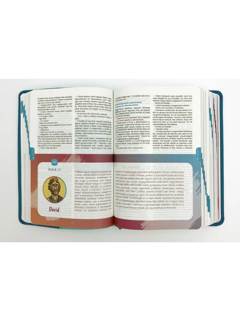 Fiatalok Bibliája-Türkiz/zöld