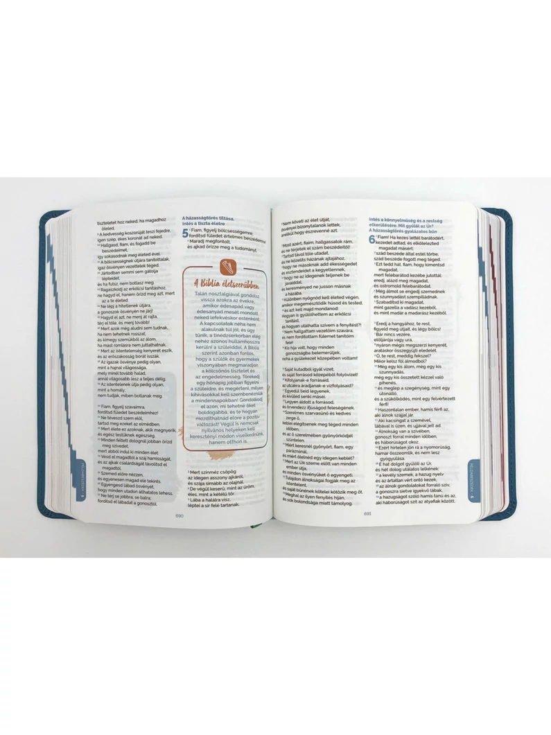 Fiatalok Bibliája-Türkiz/zöld