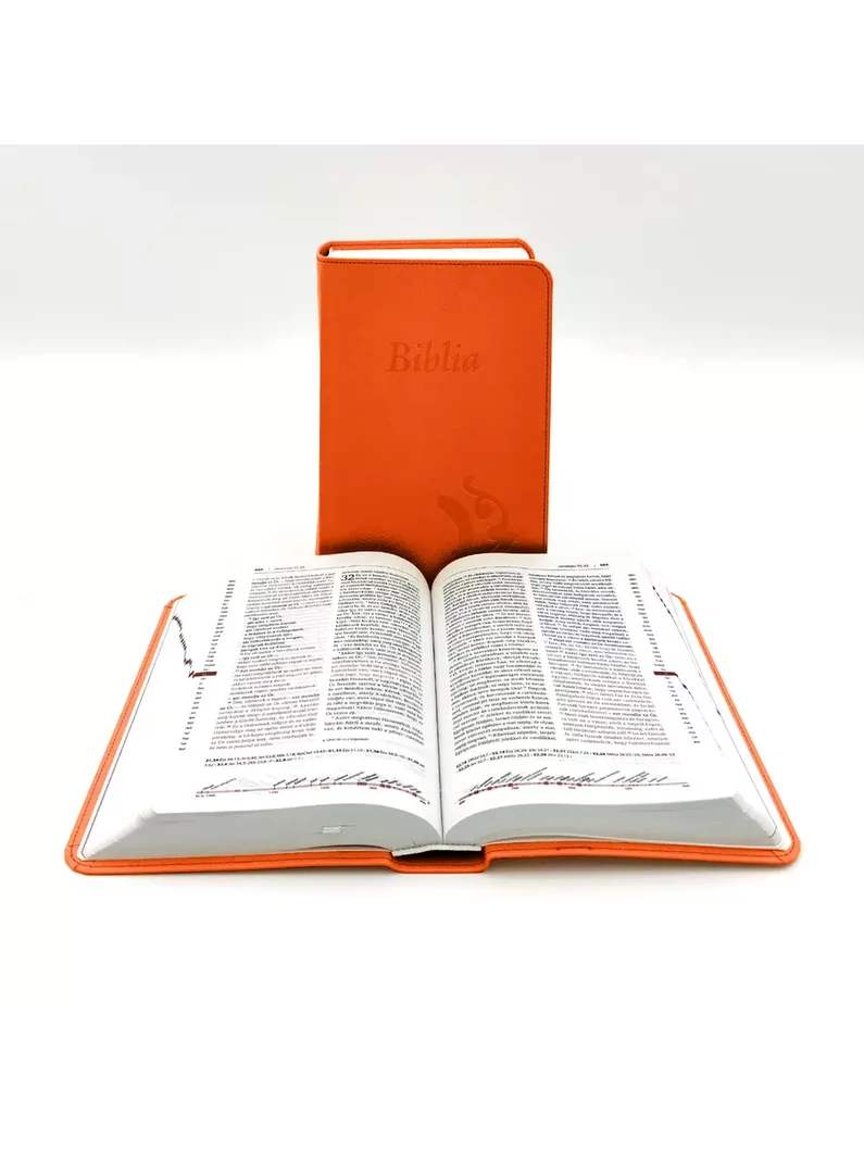 Újonnan Revideált Károli-Biblia (ÚRK, narancssárga, közepes) 2.0