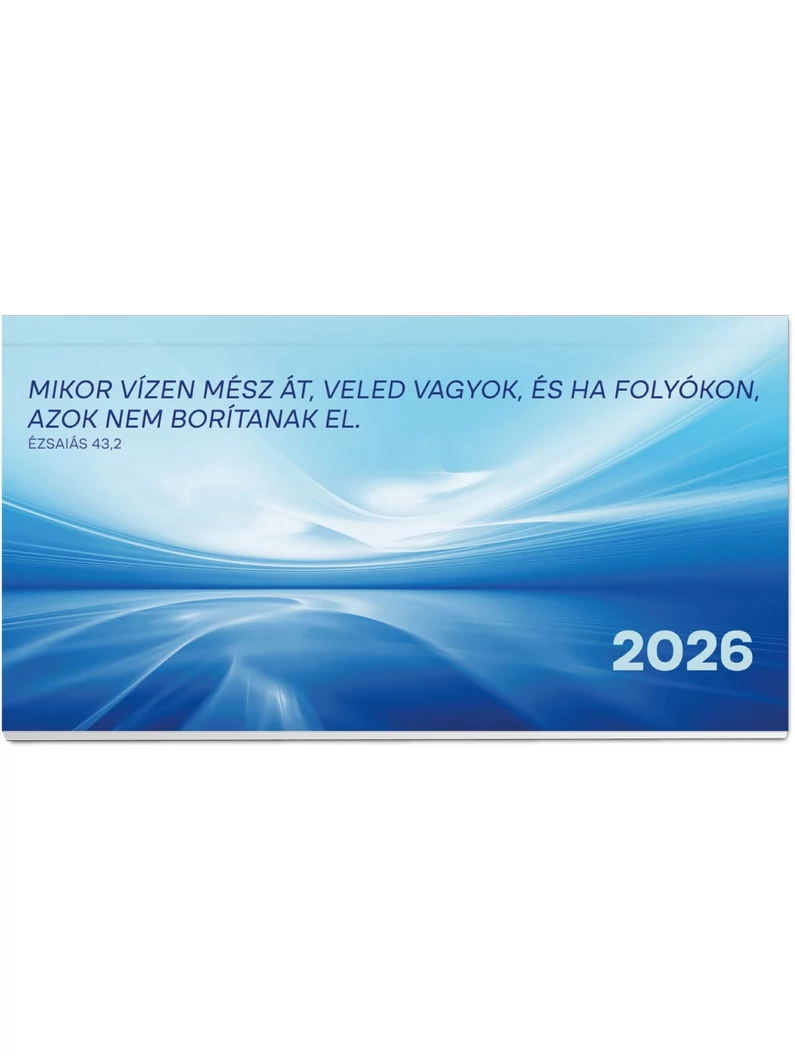 2026 Zsebnaptár – kék
